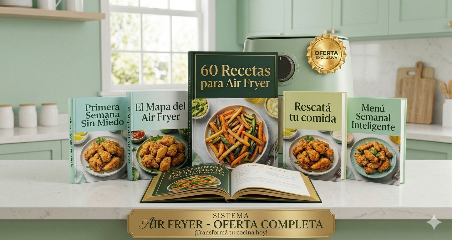 Sistema Air Fryer sin errores